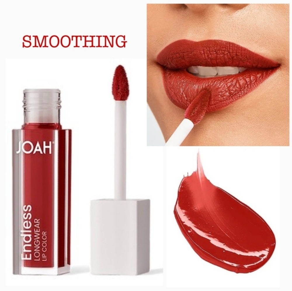 Joah Endless Longwear Lipstick - Bold Red  Shade Smoothing